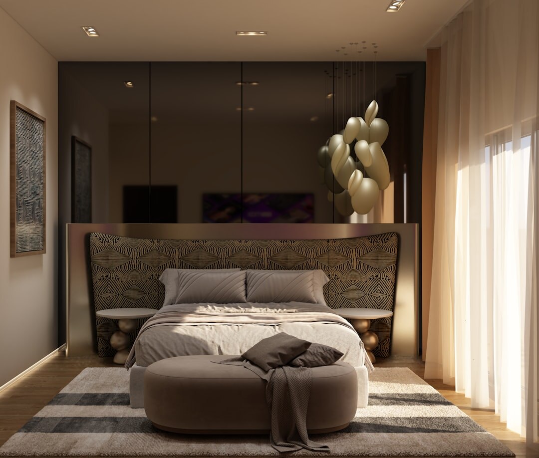 modern luxury bedroom design
