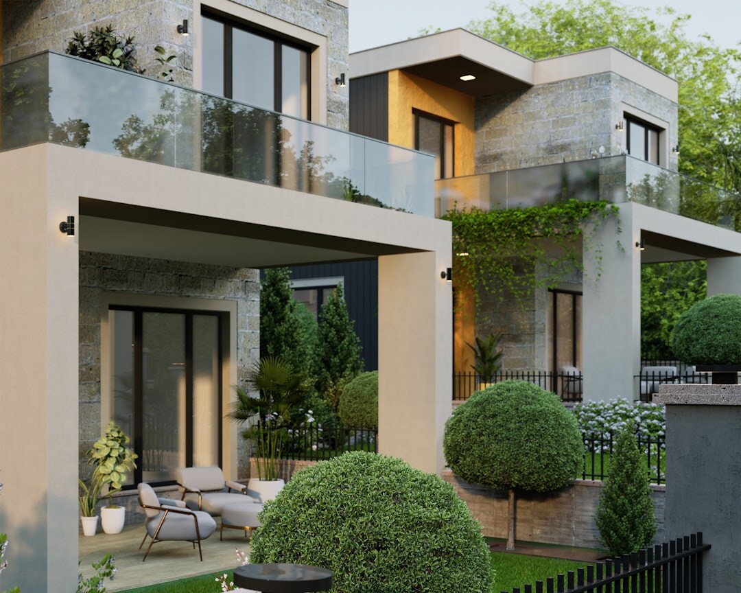 luxury villa exterior